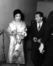Gina Lollobrigida et Benno Graziani, 1954
