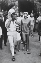 Benno Graziani et Jackie Kennedy, 1962