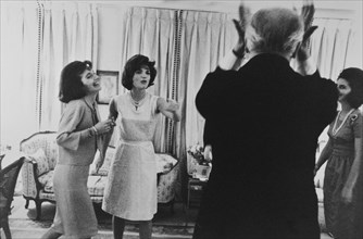 Lee Radziwill and Jackie Kennedy, 1962