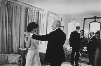 Jackie Kennedy et Cecil Beaton, 1962