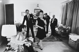 Jackie Kennedy et Oleg Cassini, 1962