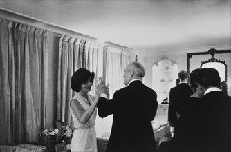 Jackie Kennedy and Cecil Beaton, 1962