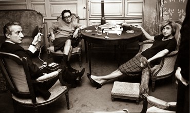 Françoise Sagan and Marguerite Duras