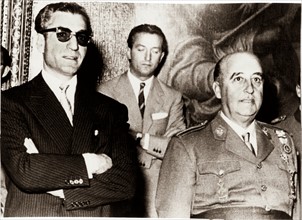 Mohammed Reza Pahlavi, Shah d'Iran et le général Franco