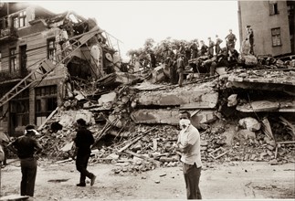 Skopje after the earthquake.