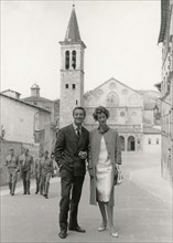 Marella Agnelli and Benno Graziani, 1958