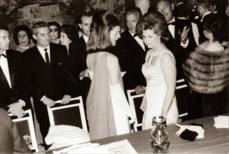 Jackie Kennedy et la duchesse d'Albe