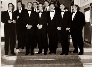 The Paris-Match team at the Cannes Film Festival 1965