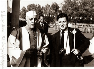 Nehru and Paul Schutzer