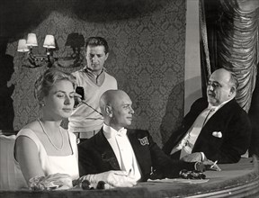 Ingrid Bergman et Yul Brynner, 1956