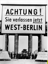 Construction du mur de Berlin, Berlin