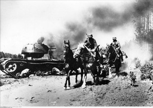 Artillerie allemande sur le front de l'Est, 1941