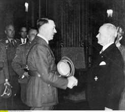 Adolf Hitler et Gustav Krupp, 1940