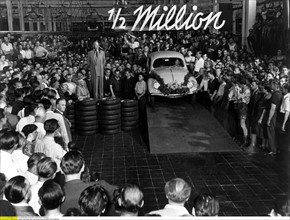 La 500 000e Cocinelle de chez Volkswagen, 1953