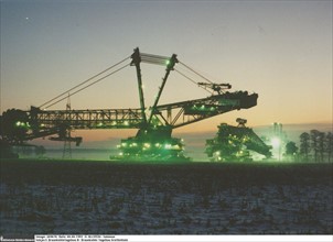 Mine de charbon à Greifenhahn, en Allemagne