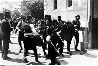 Assassination in Sarajevo, 1914