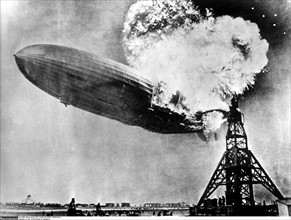 Explosion du "Hindenburg", 1937