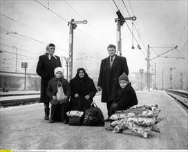 Famille d'émigrants d'Europe de l'Est, 1965