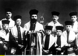 Rabbin russe, vers 1900