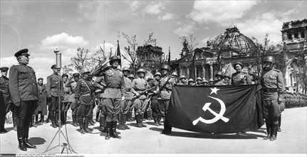 Berlin, secteur soviétique, 1945
