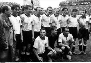 Soccer World Cup Finals in Bern, 1954
