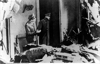 Hitler, dernière photo connue, 30 avril 1945
