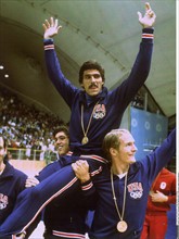 Mark Spitz aux Jeux olympiques de Munich, 1972