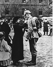 Mobilisation lors de la première guerre mondiale
