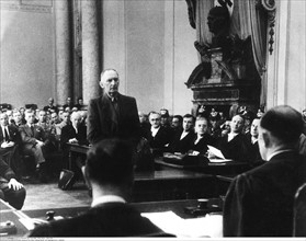 Procès ouvert à la suite de la tentative d'attentat contre Hitler, 1944