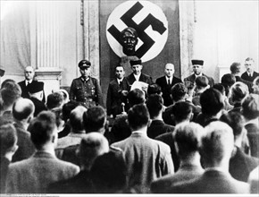 Pronouncement of judgement after the assassination attempt against Hitler, 1944