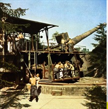 Pièce d'artillerie en France, 1940