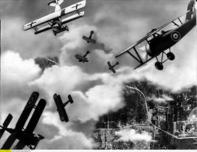 Air battle, 1918