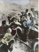 Assassination of Franz Ferdinand in Sarajevo, 1914
