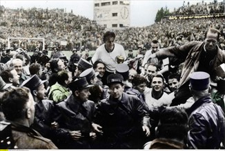 Finale du championnat du monde de football à Berne, en Suisse, 1954