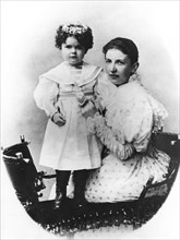 Martha Freud with her daughter