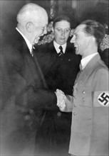 Joseph Goebbels and Richard Strauss, 1938