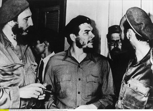 Ernesto Che Guevara et Fidel Castro