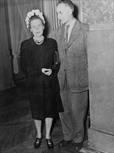 Louis Aragon et sa femme Elsa Triolet