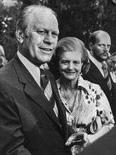 Gerald Ford et sa femme Betty,