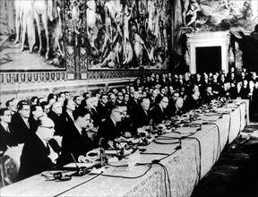 Signing of the Treaty of Rome, 1957
