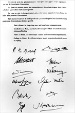The Treaty of Rome, 1957