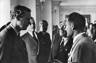 Charles Lindbergh et Rudolf Hess, 1937