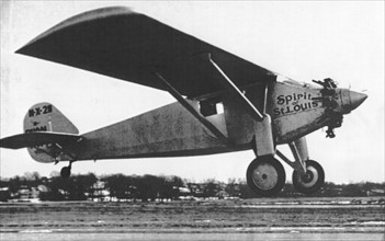 The Spirit of St Louis, Charles Lindbergh's aircraft, May 1927