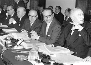 The establishment of the EEC and Euratom, January 26, 1957