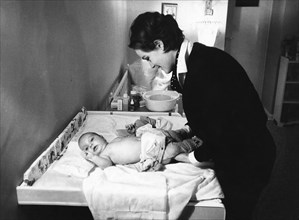 Romy Schneider et son fils David
