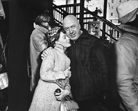 Romy Schneider et Otto Preminger