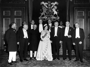 Elizabeth II et les Premiers Ministres du Commonwealth