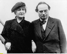 Franz Werfel et Alma Mahler-Werfel