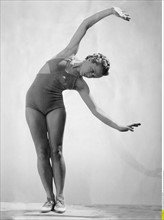 Gymnastik einer Tänzerin veröffentlicht