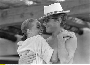 Romy Schneider et Ehemann Harry Meyen